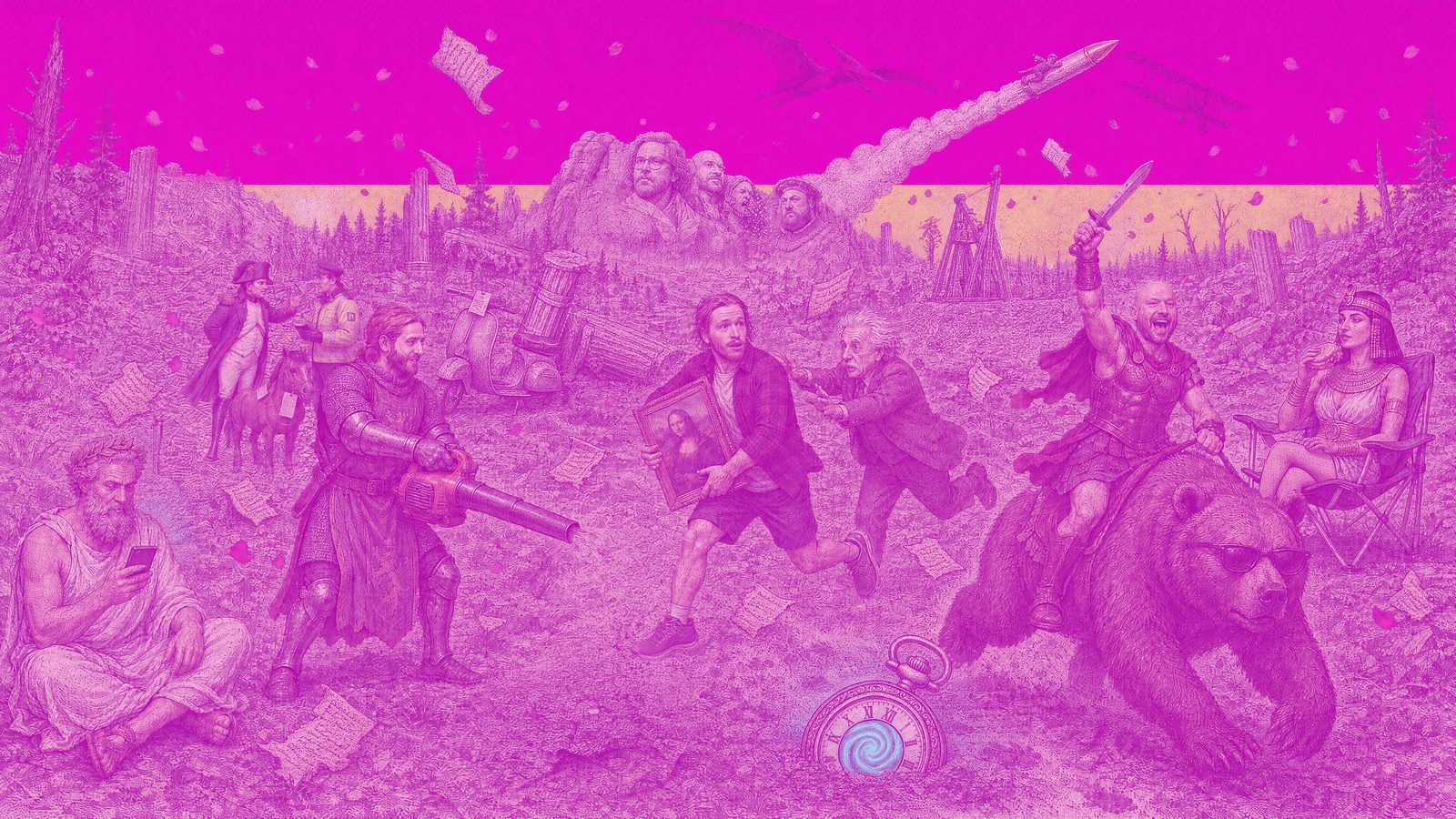 PastMaster — historical figures causing chaos across the centuries